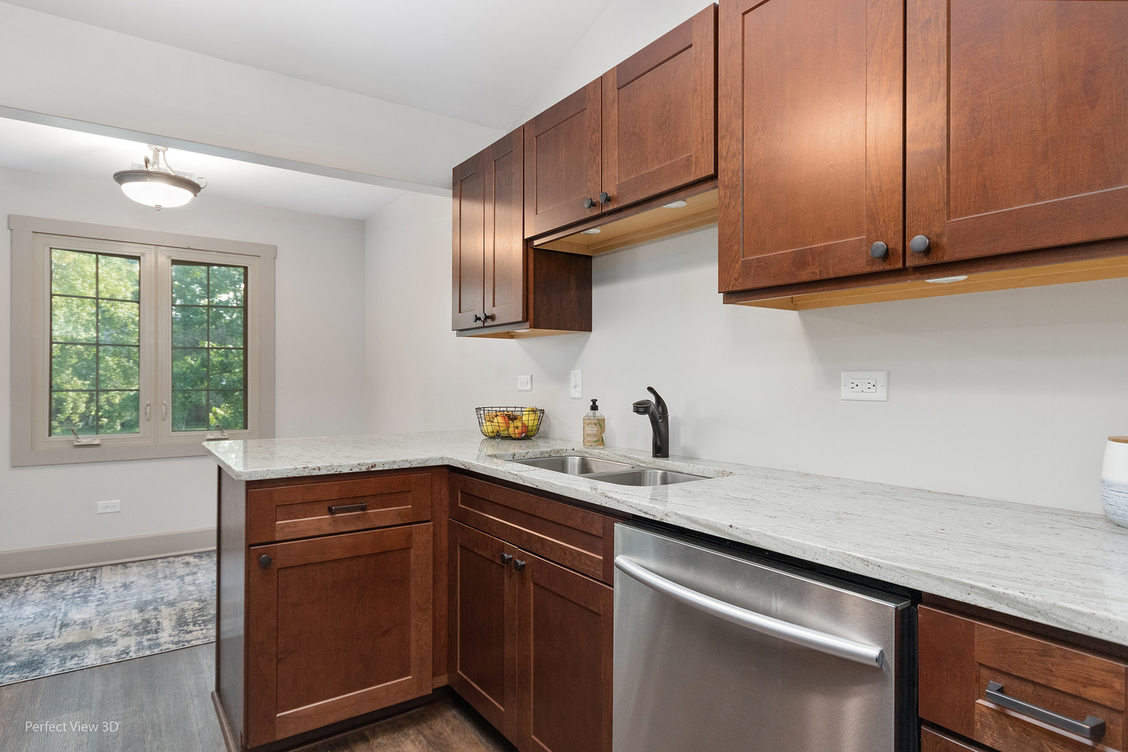 802 Meadow Ridge Lane, Unit 104 New Lenox, IL 60451 - Photo 7 of 15 a kitchen with cabinets stainless steel appliances and a sink