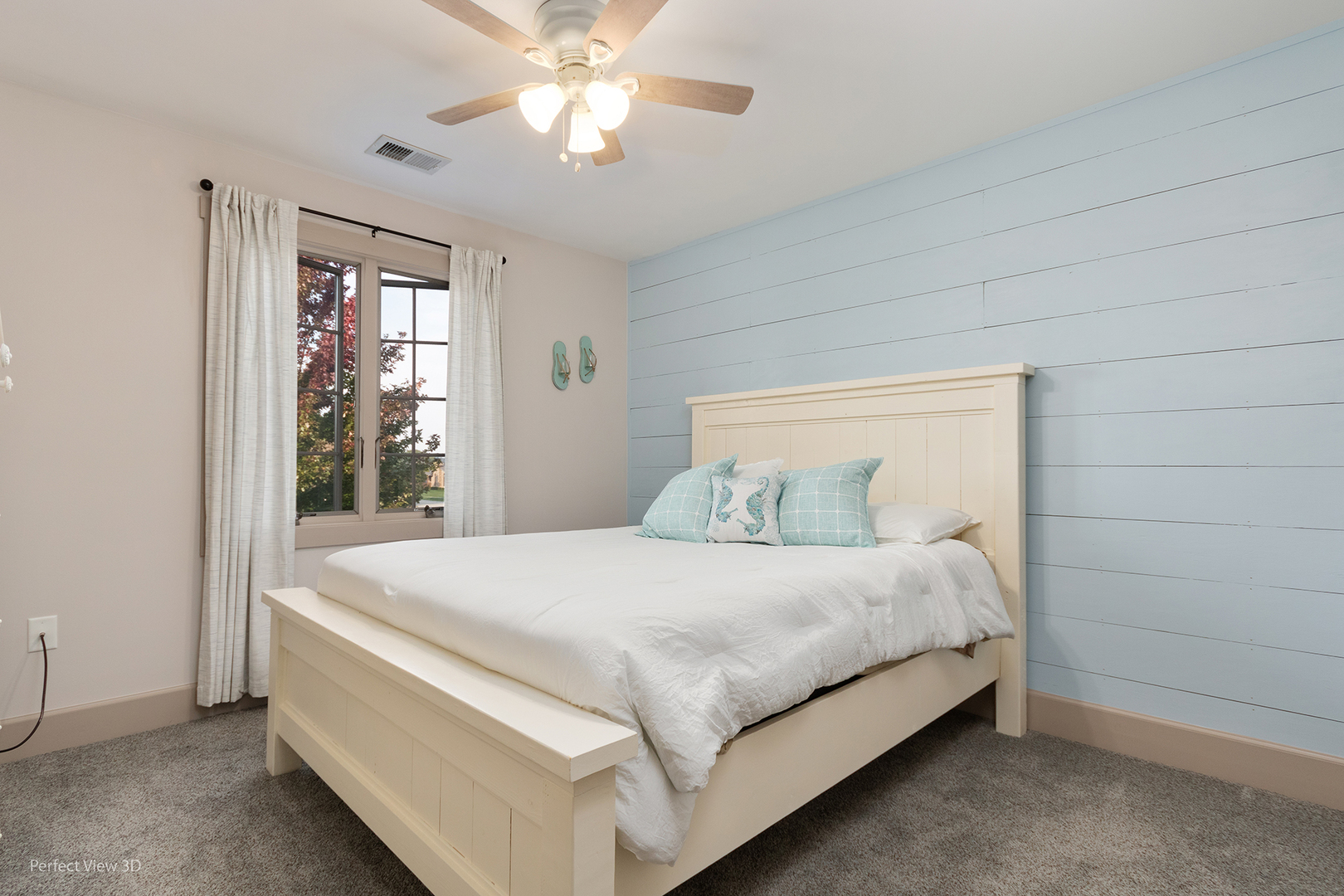 802 Meadow Ridge Lane, Unit 104 New Lenox, IL 60451 - Photo 10 of 15 a bedroom with a bed and a chandelier
