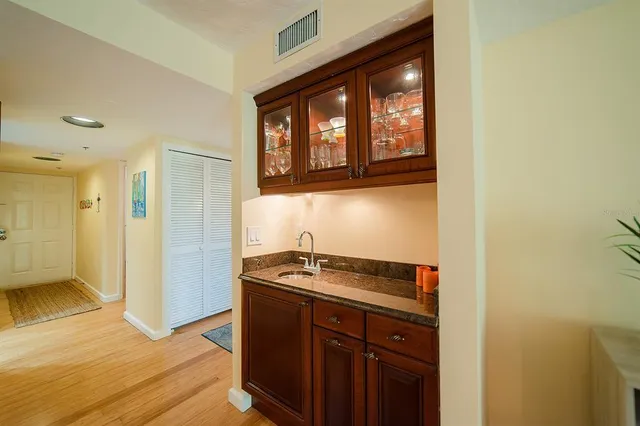 a room with storage and utility