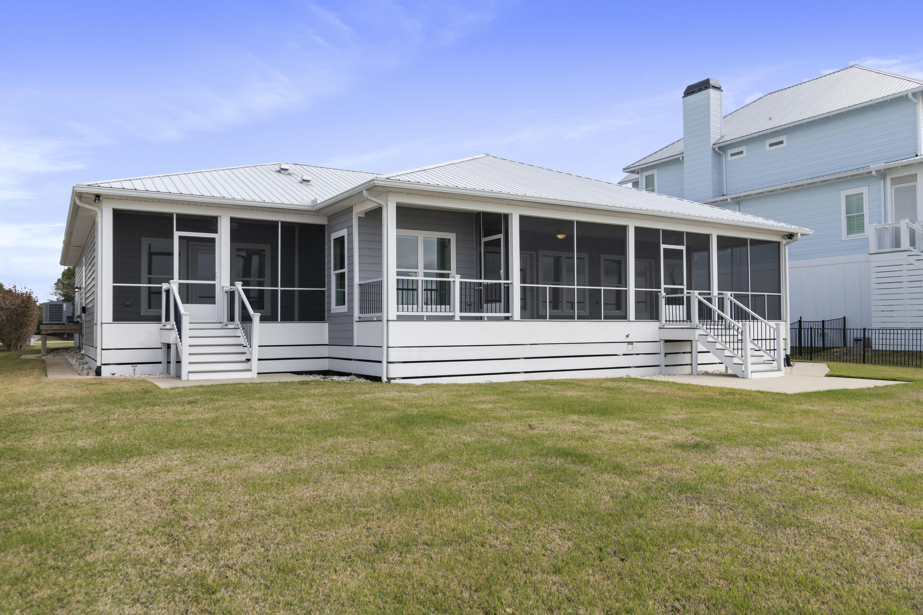 10 South Sunset Harbour Freeport, FL 32439 - Photo 51 of 57 a house with swimming pool in front of it
