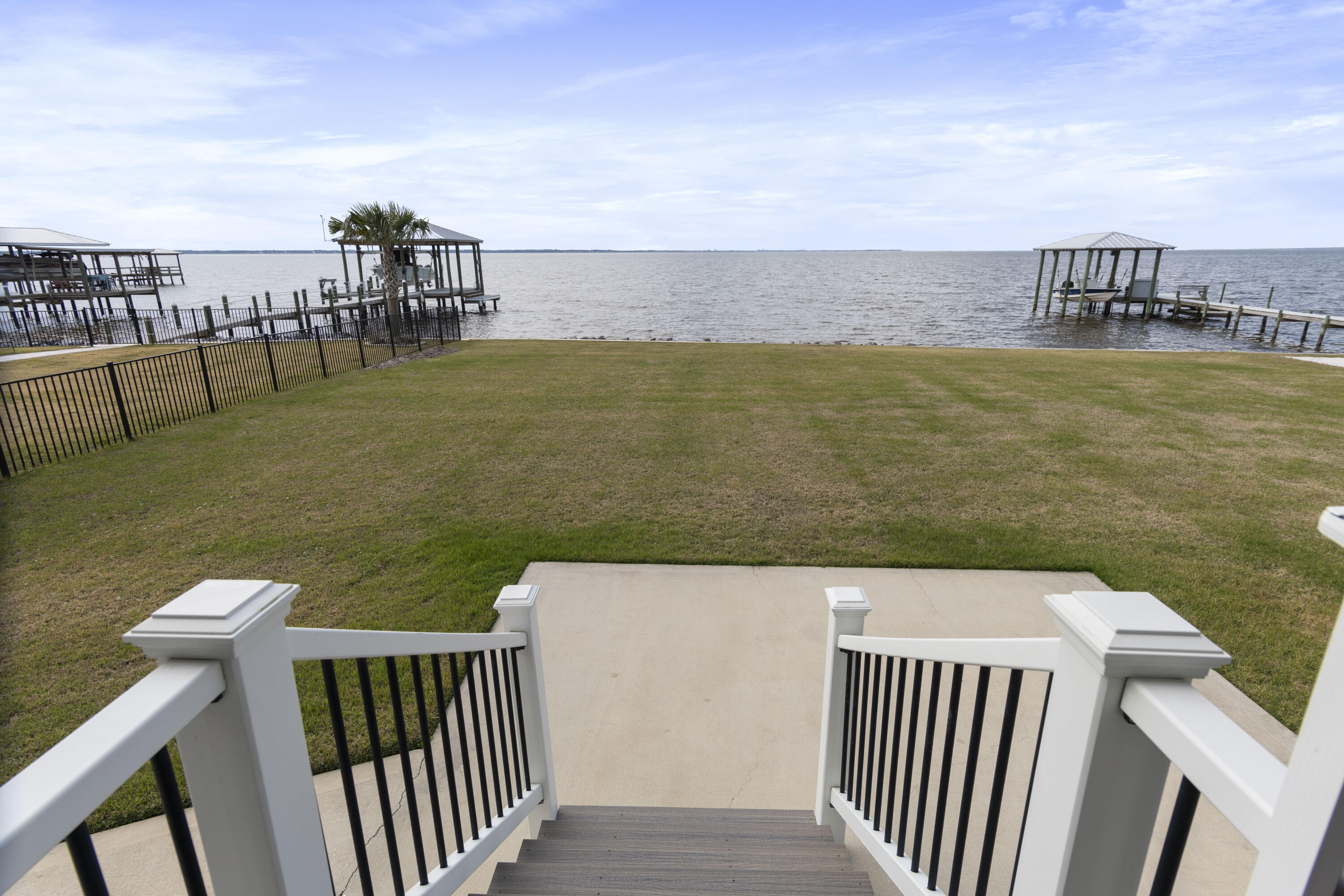 10 South Sunset Harbour Freeport, FL 32439 - Photo 52 of 57 a terrace view with a lake view in back