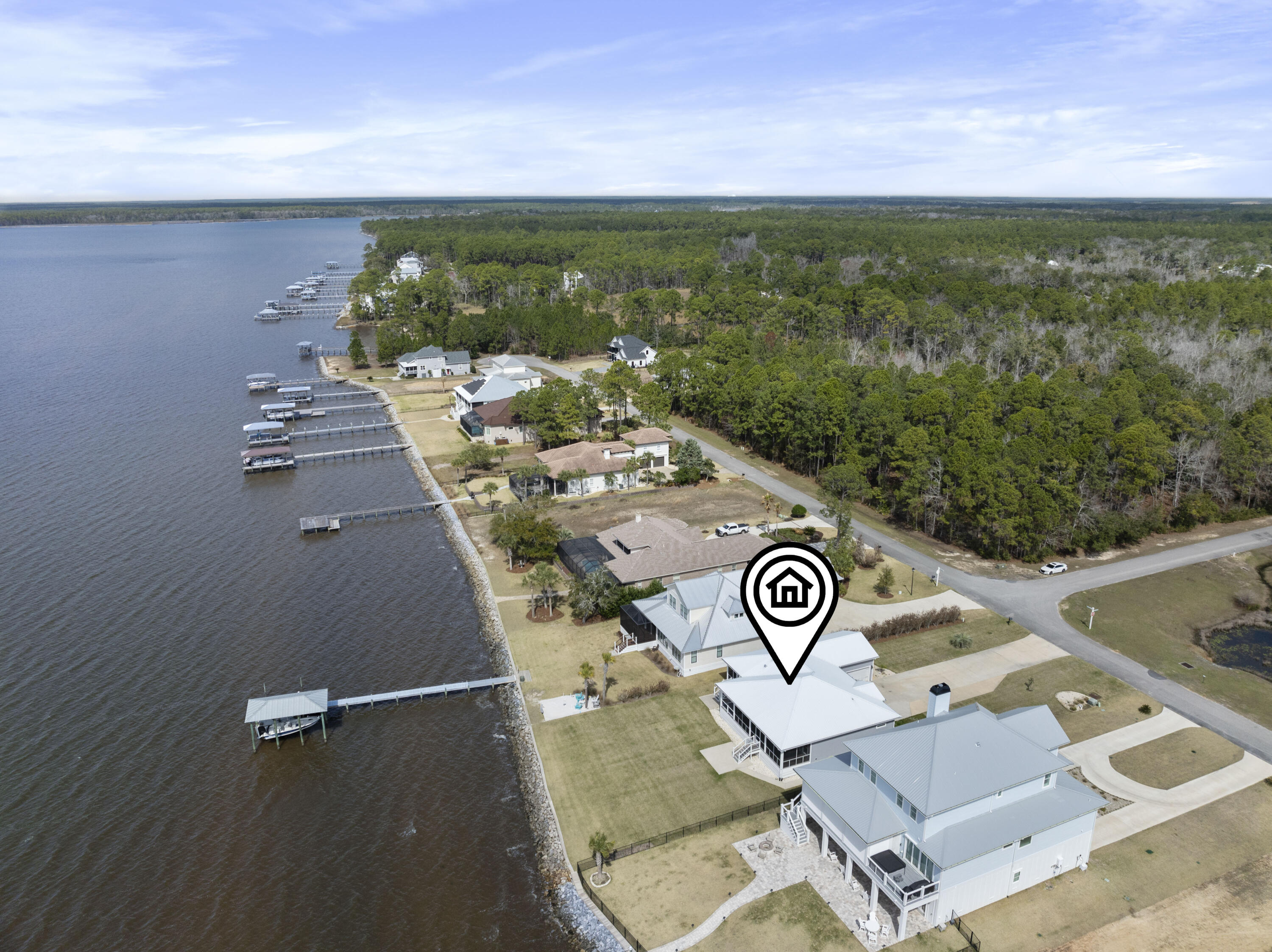 10 South Sunset Harbour Freeport, FL 32439 - Photo 8 of 57 Areial Street view