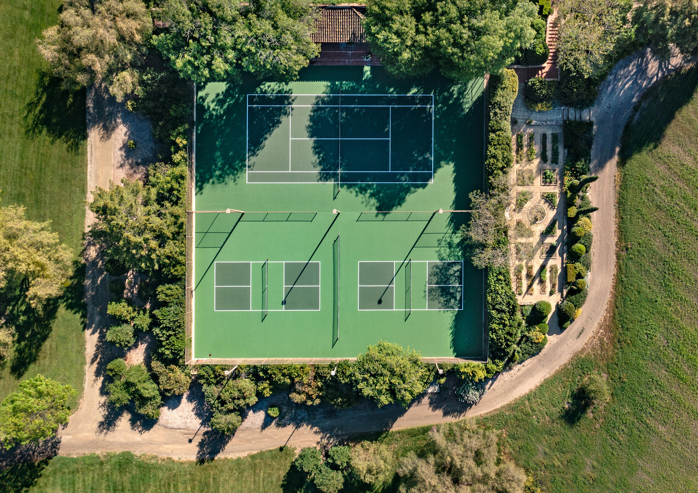 1620 Westerly Road Santa Ynez, CA 93460 - Photo 33 of 41 Tennis/pickle ball and pavilion