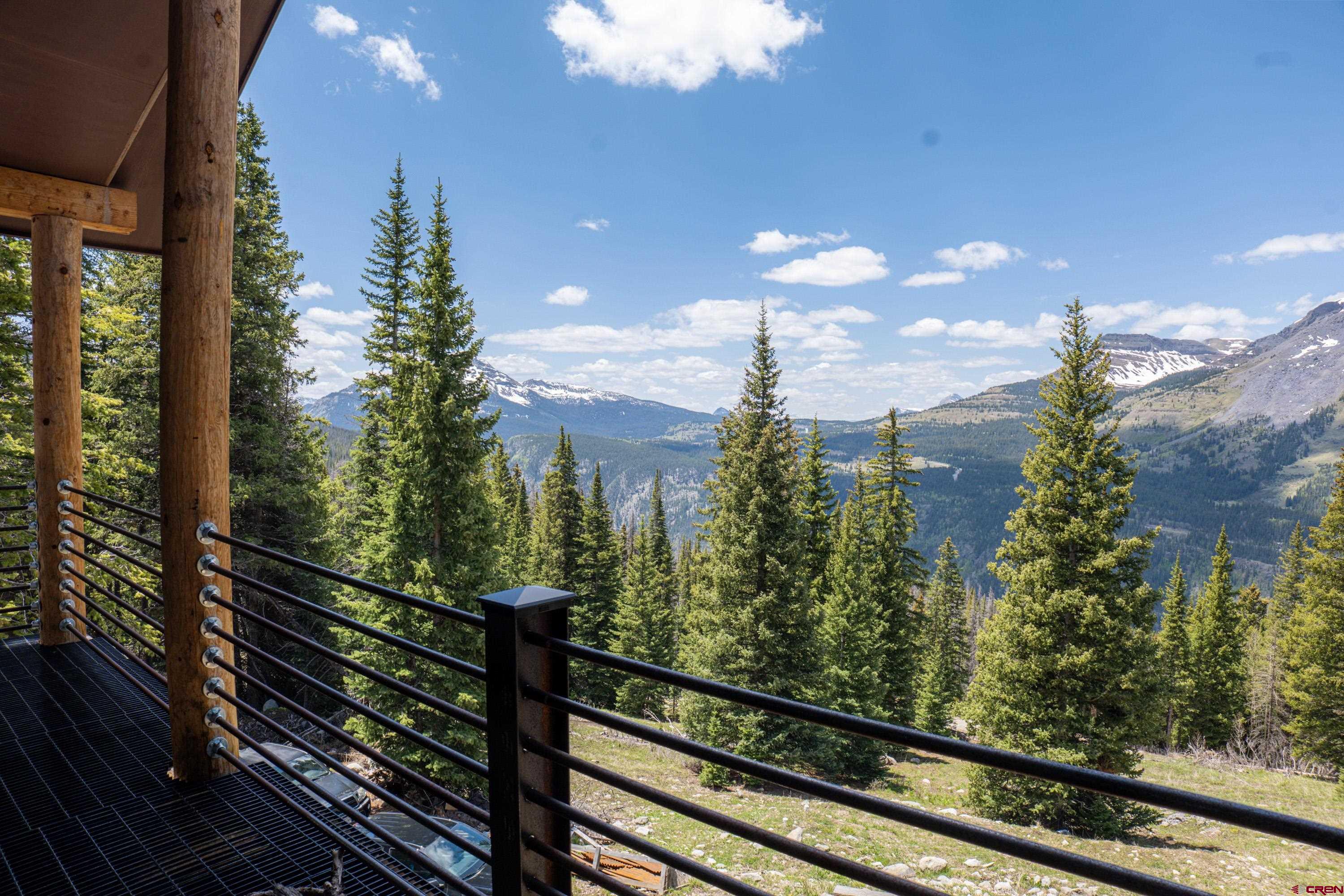 3300 County Road Silverton, CO 81433 - Photo 21 of 30 a view of a balcony with a tree