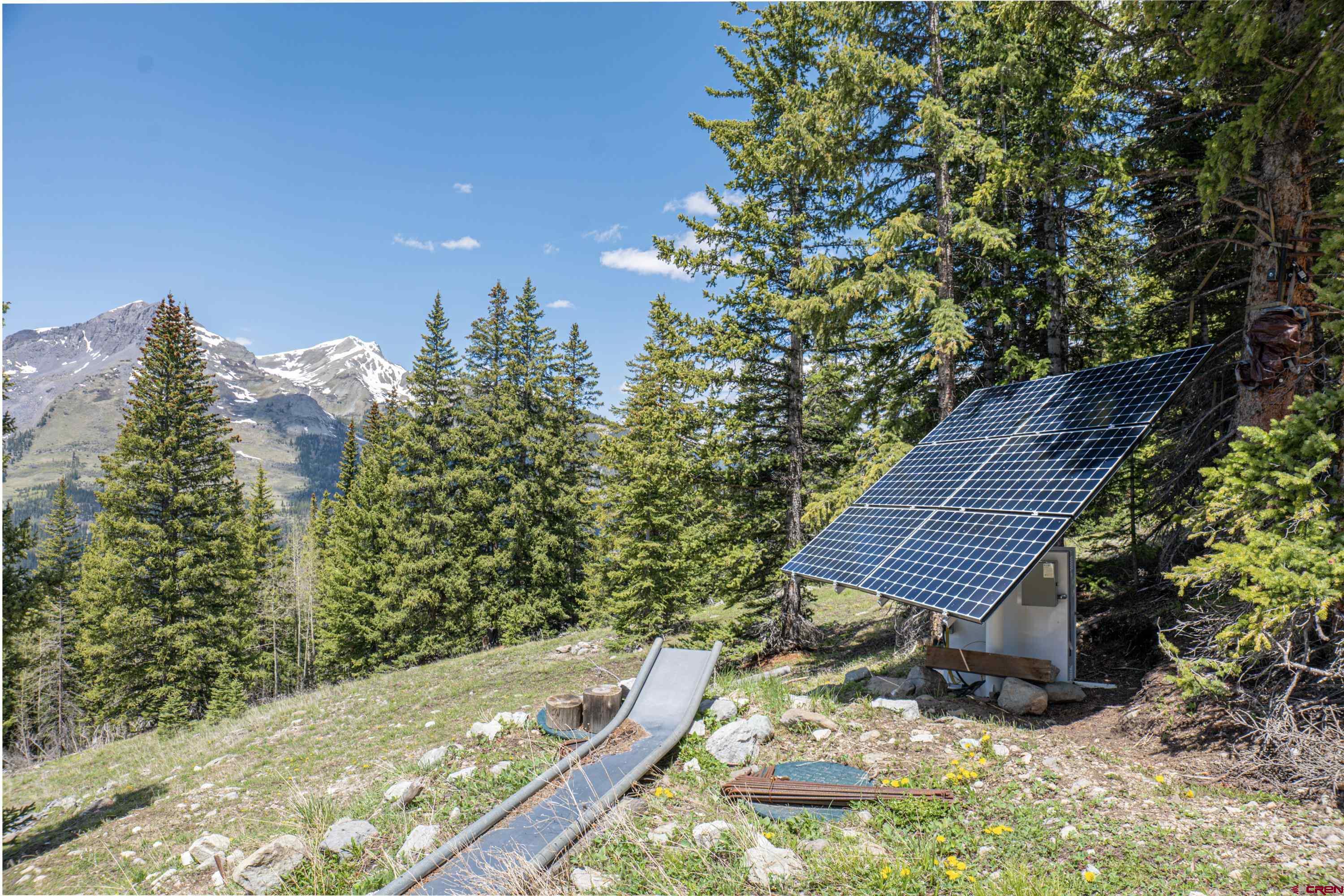 3300 County Road Silverton, CO 81433 - Photo 24 of 30 a view of a backyard with sitting area