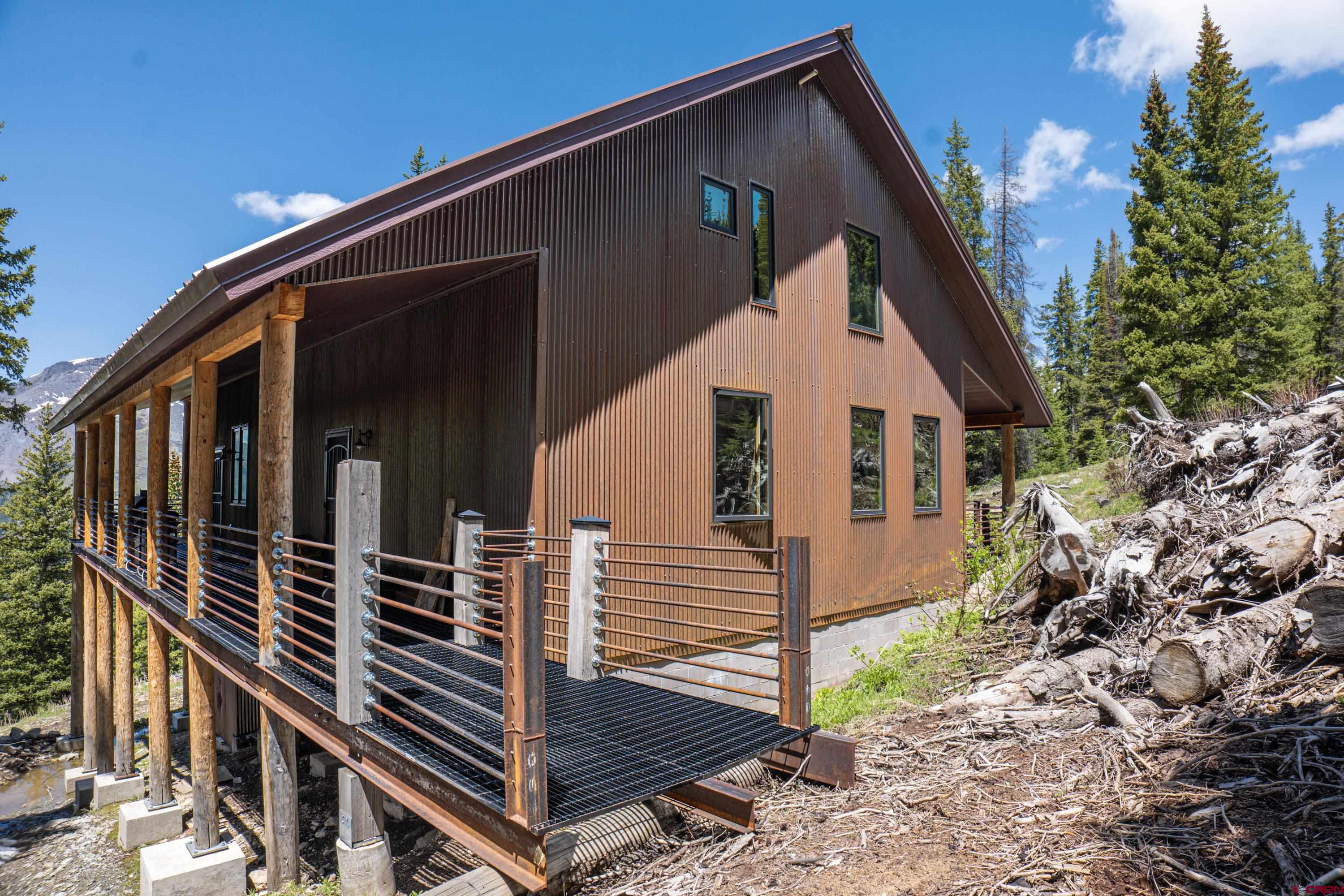 3300 County Road Silverton, CO 81433 - Photo 27 of 30 a front view of house along with street