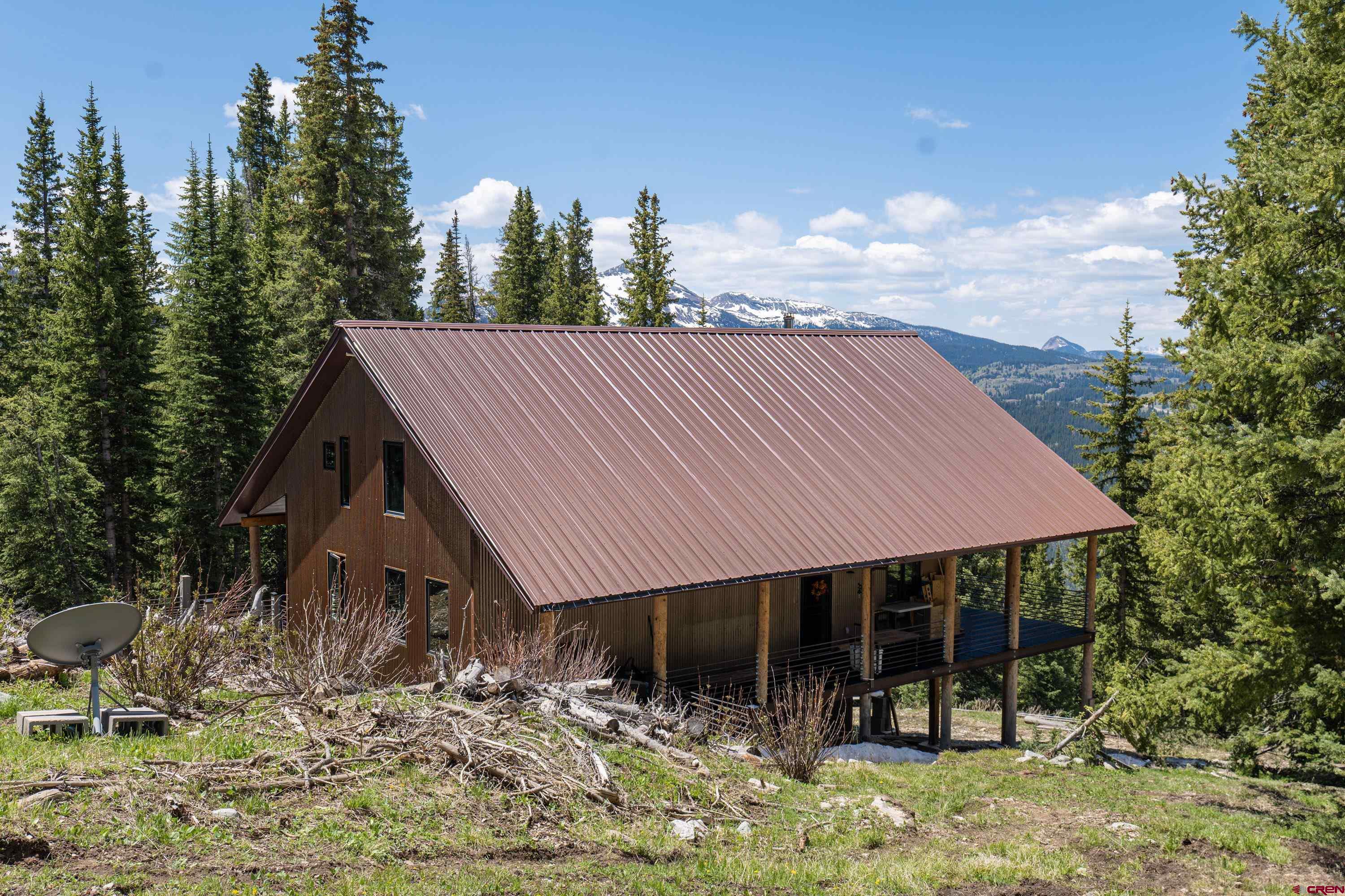 3300 County Road Silverton, CO 81433 - Photo 28 of 30 a view of a house with yard and sitting area