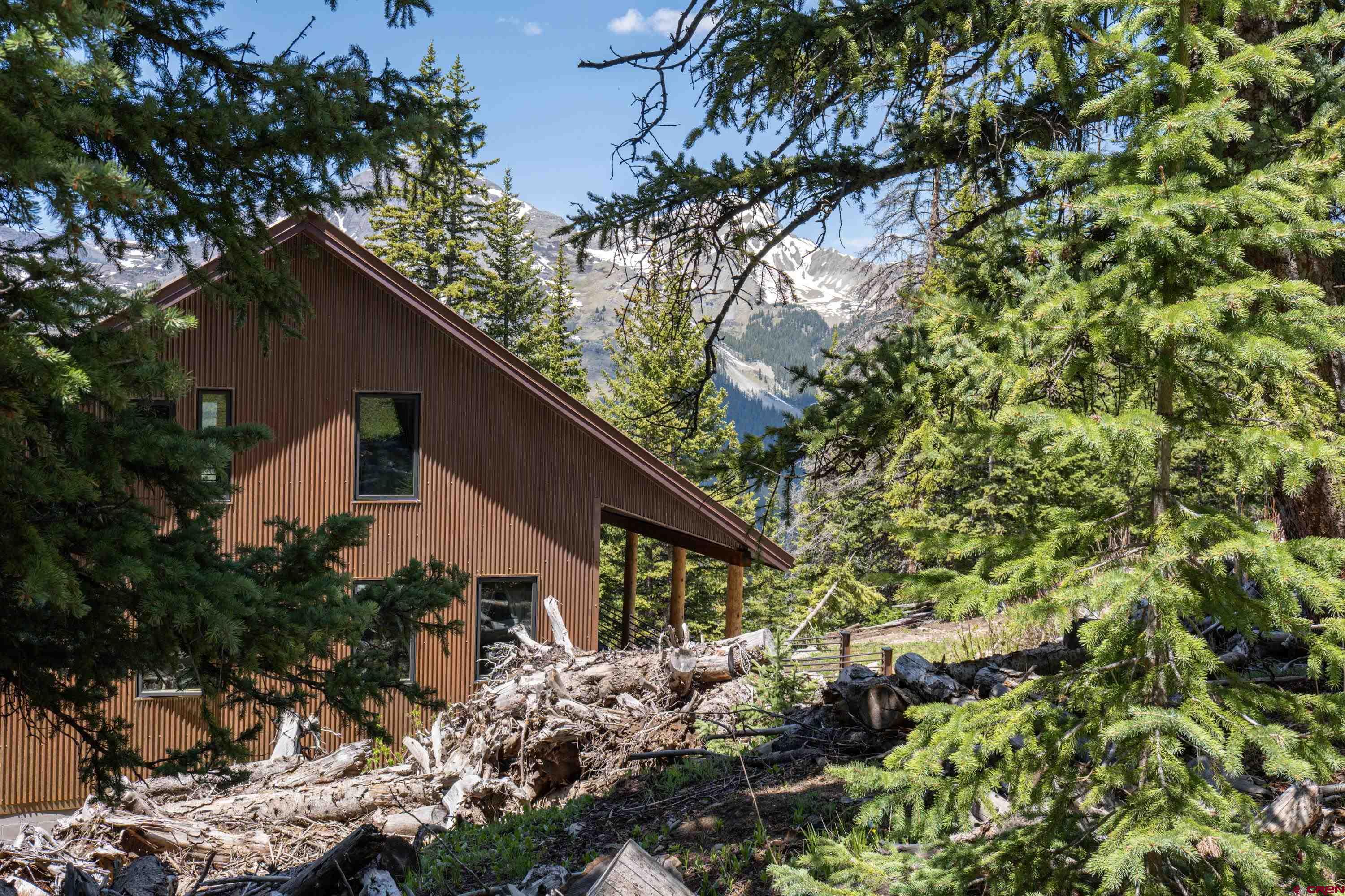 3300 County Road Silverton, CO 81433 - Photo 29 of 30 a backyard of a house with lots of green space