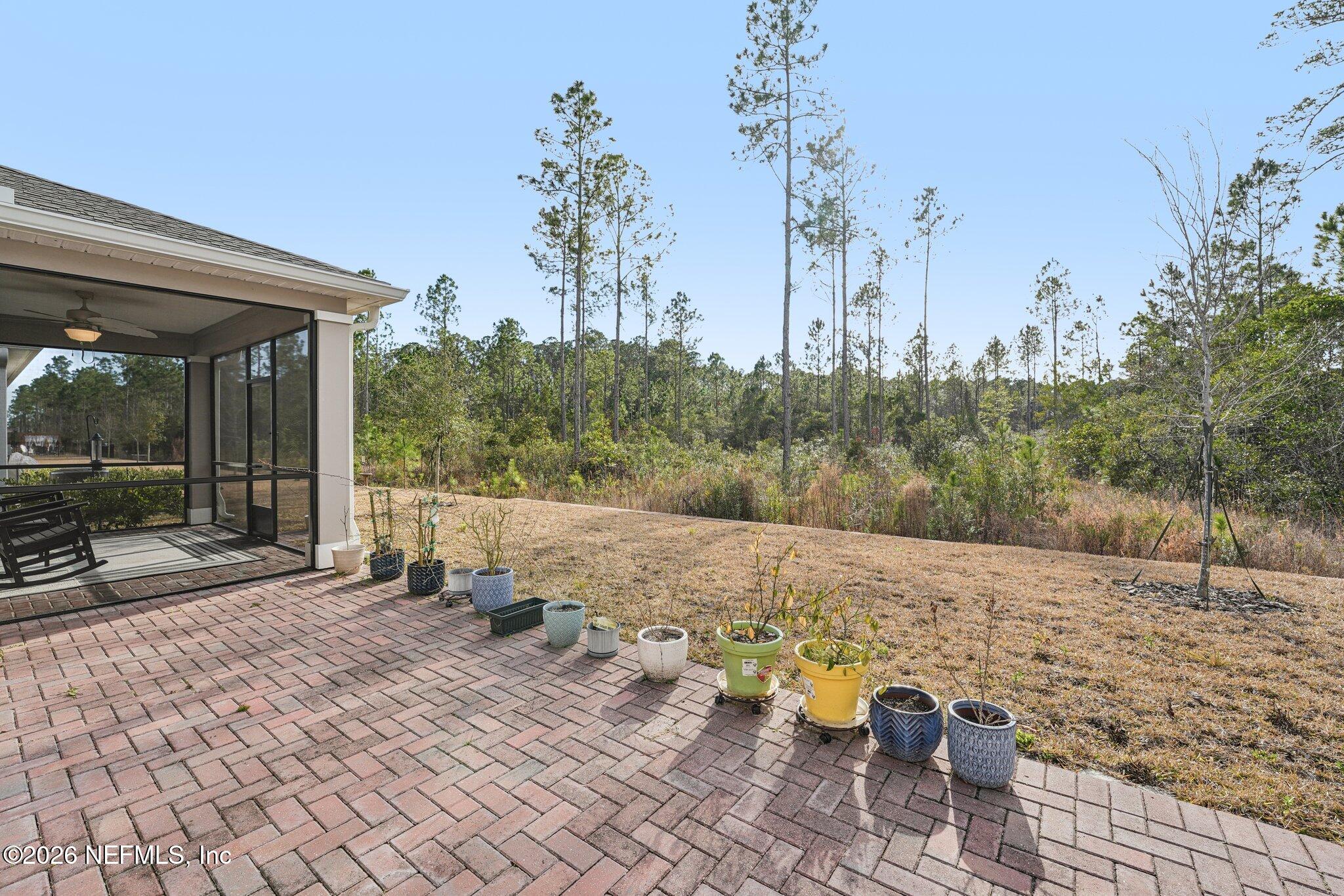 75682 Pondside Lane Yulee, FL 32097 - Photo 34 of 35 a view of a backyard of the house