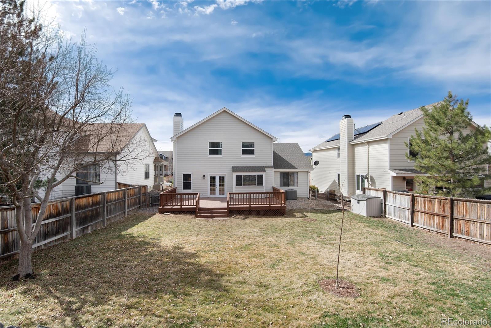 9866 Spring Hill Lane Highlands Ranch, CO 80129 - Photo 44 of 49 a view of a house with a patio