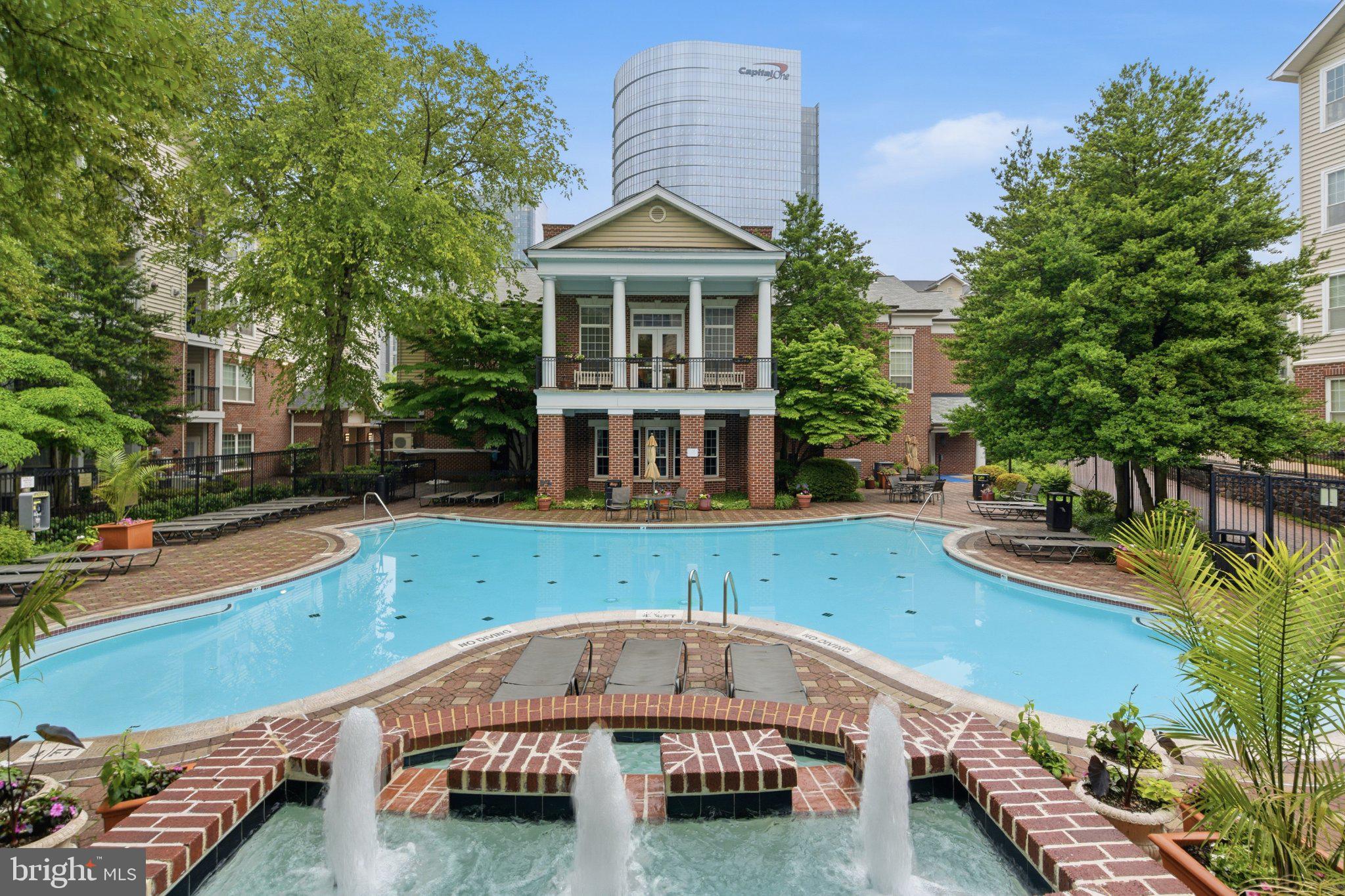1580 Spring Gate Dr., Unit 4303 McLean, VA 22102 - Photo 25 of 41 Serene poolside retreat awaits you.