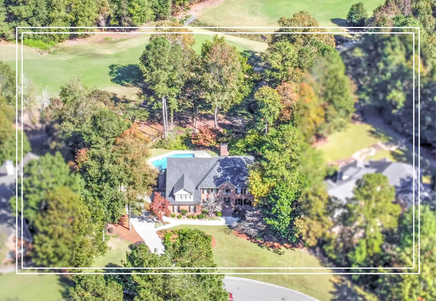 313 Live Oak Road Aiken, SC 29803 - Photo 1 of 41 Aerial View of Home!