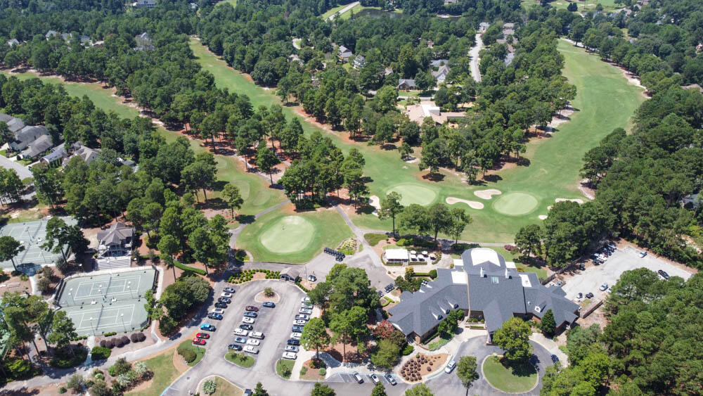 313 Live Oak Road Aiken, SC 29803 - Photo 39 of 41 Aerial View of Clubhouse!