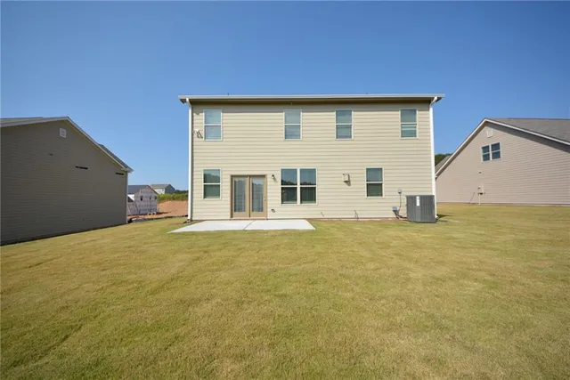 a house view with a outdoor space