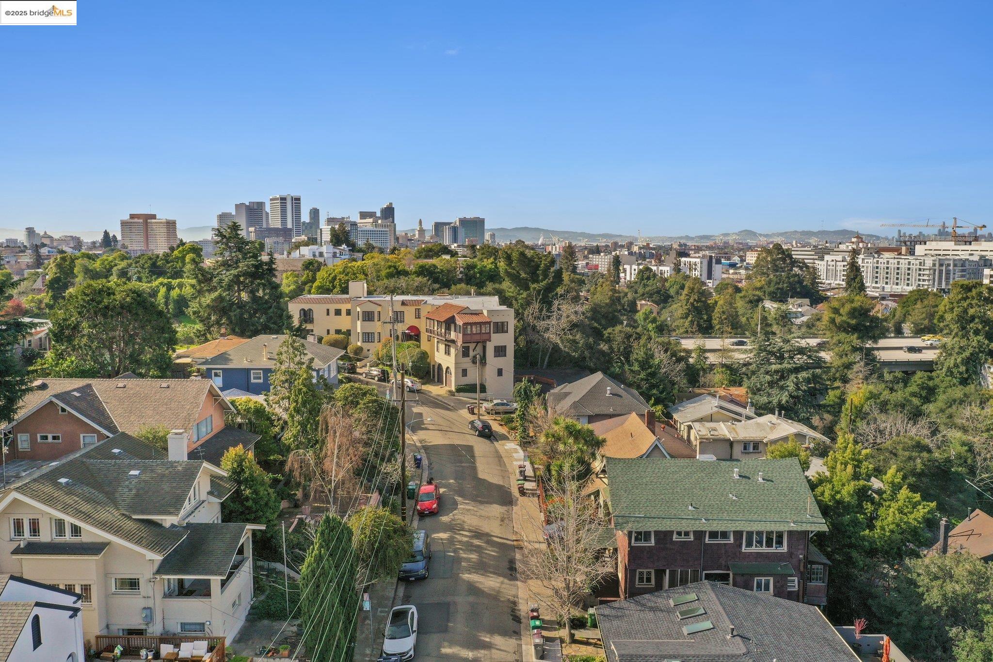 3537 Kempton Way Oakland, CA 94611 - Photo 15 of 17 an aerial view of multiple house
