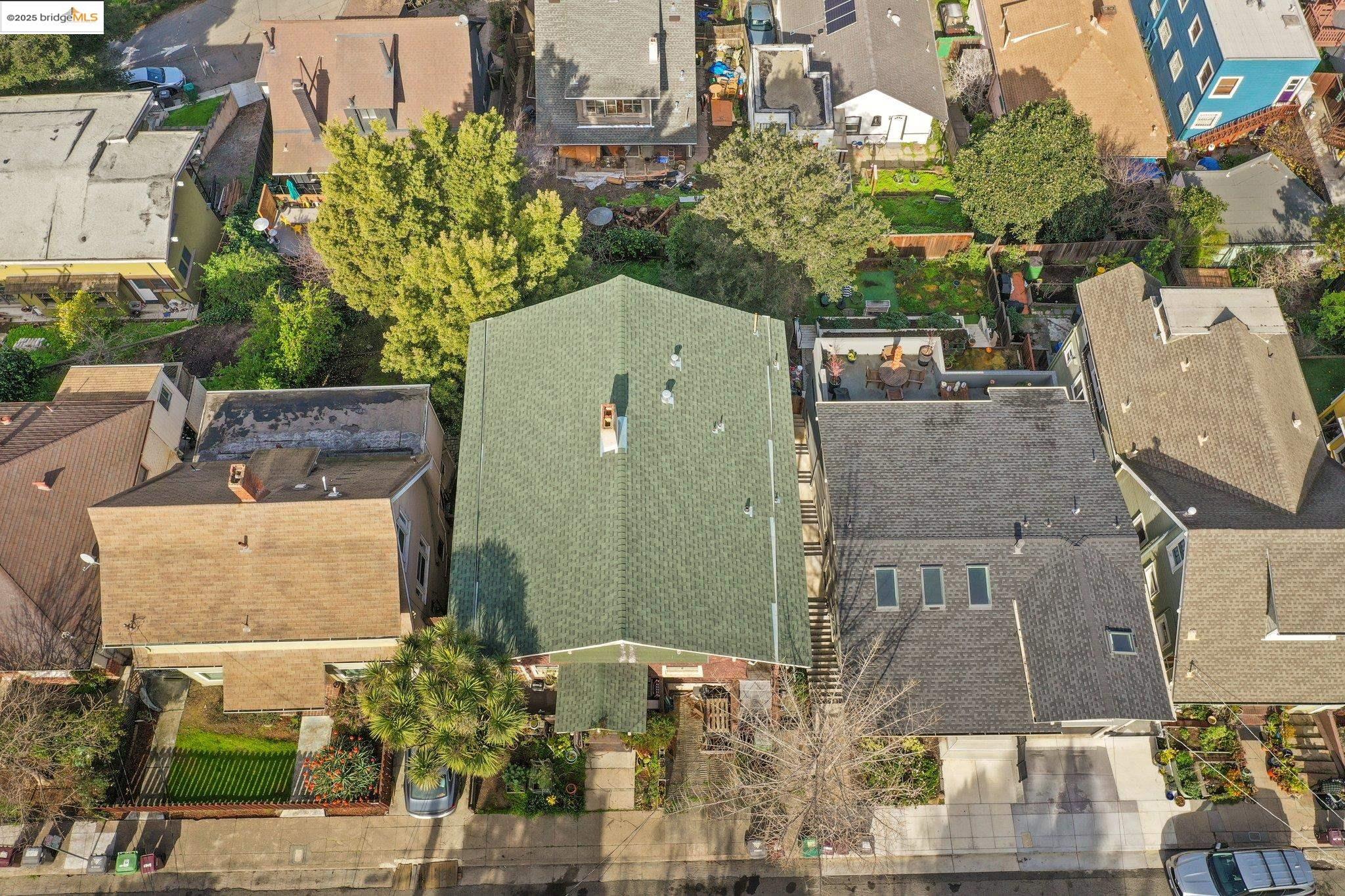 3537 Kempton Way Oakland, CA 94611 - Photo 10 of 17 an aerial view of a house