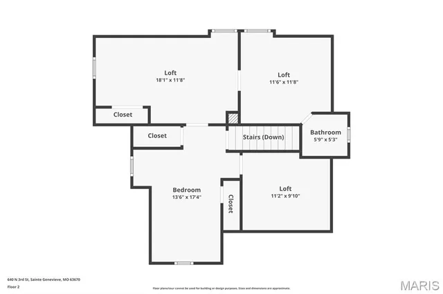 $198,500 | 640 North 3rd Street, Ste. Genevieve, MO 63670