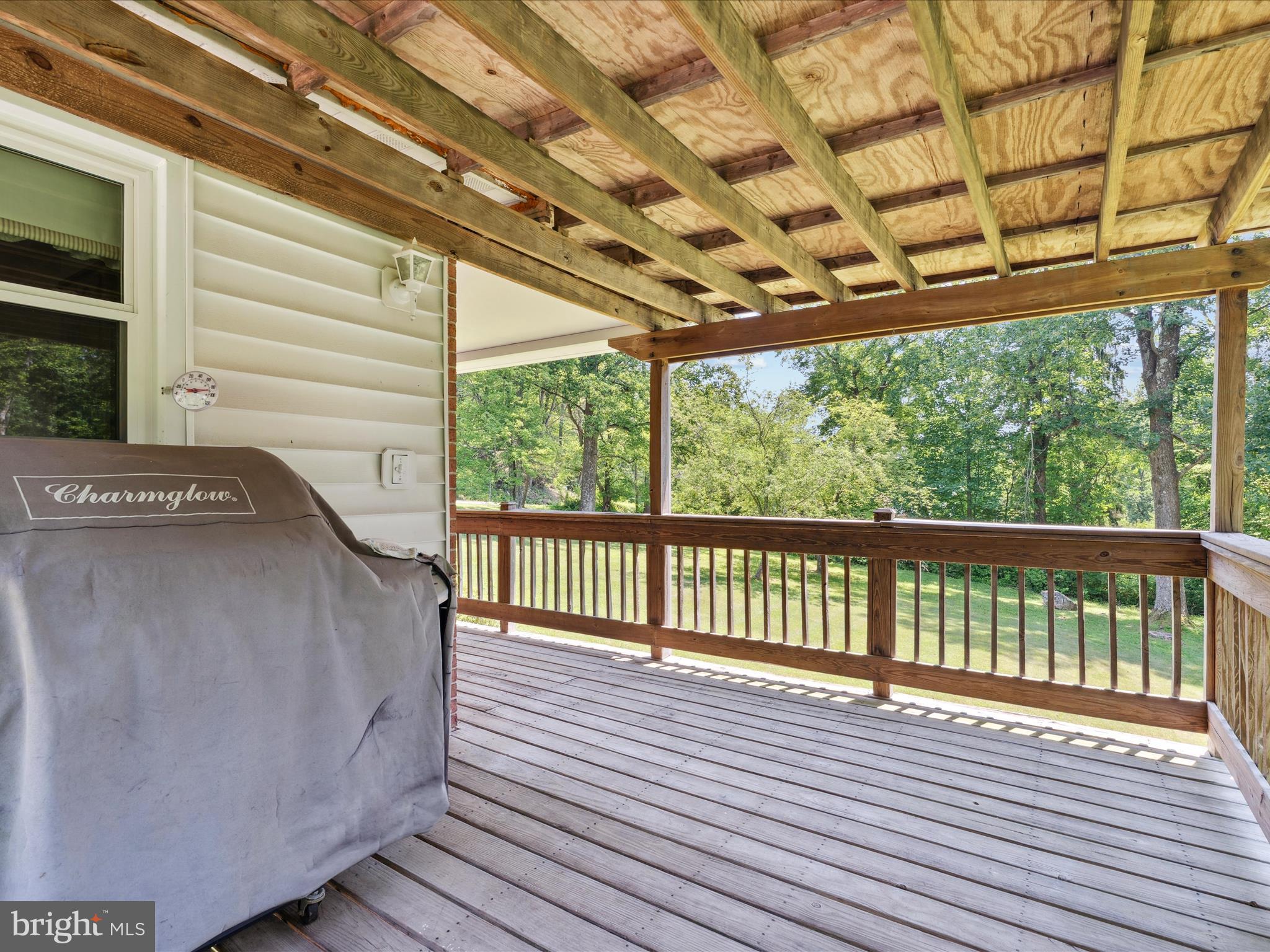 5149 Shookstown Road Frederick, MD 21702 - Photo 34 of 44 a view of balcony with wooden floor