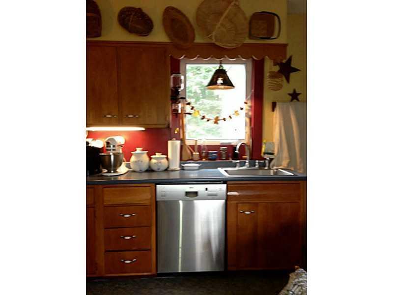 164 Millay Road Bowdoinham, ME 04008 - Photo 6 of 35 Kitchen. The big sink overlooks the...
