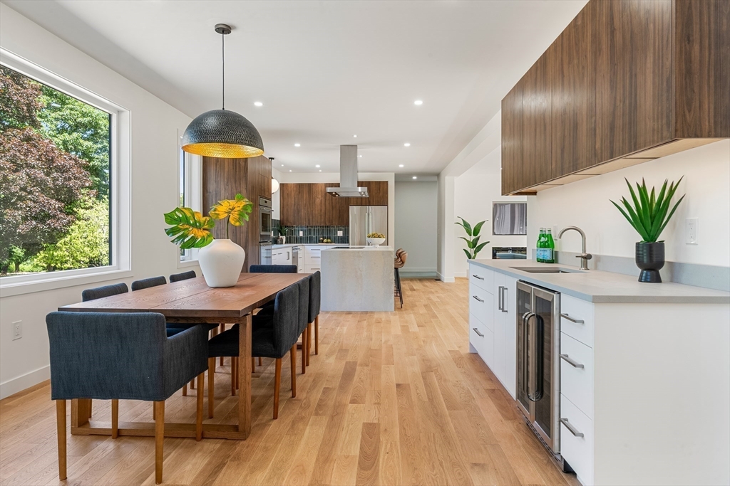 23 Deerhaven Road Lincoln, MA 01773 - Photo 10 of 39 a view of a kitchen and dining room