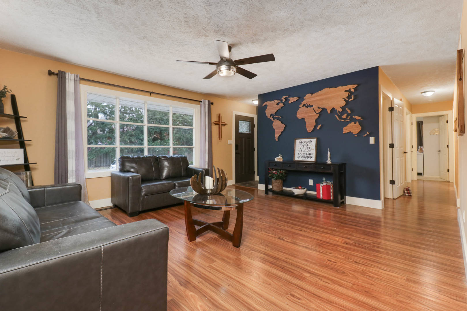 1222 Jersey Avenue Normal, IL 61761 - Photo 6 of 41 a living room with furniture and a large window