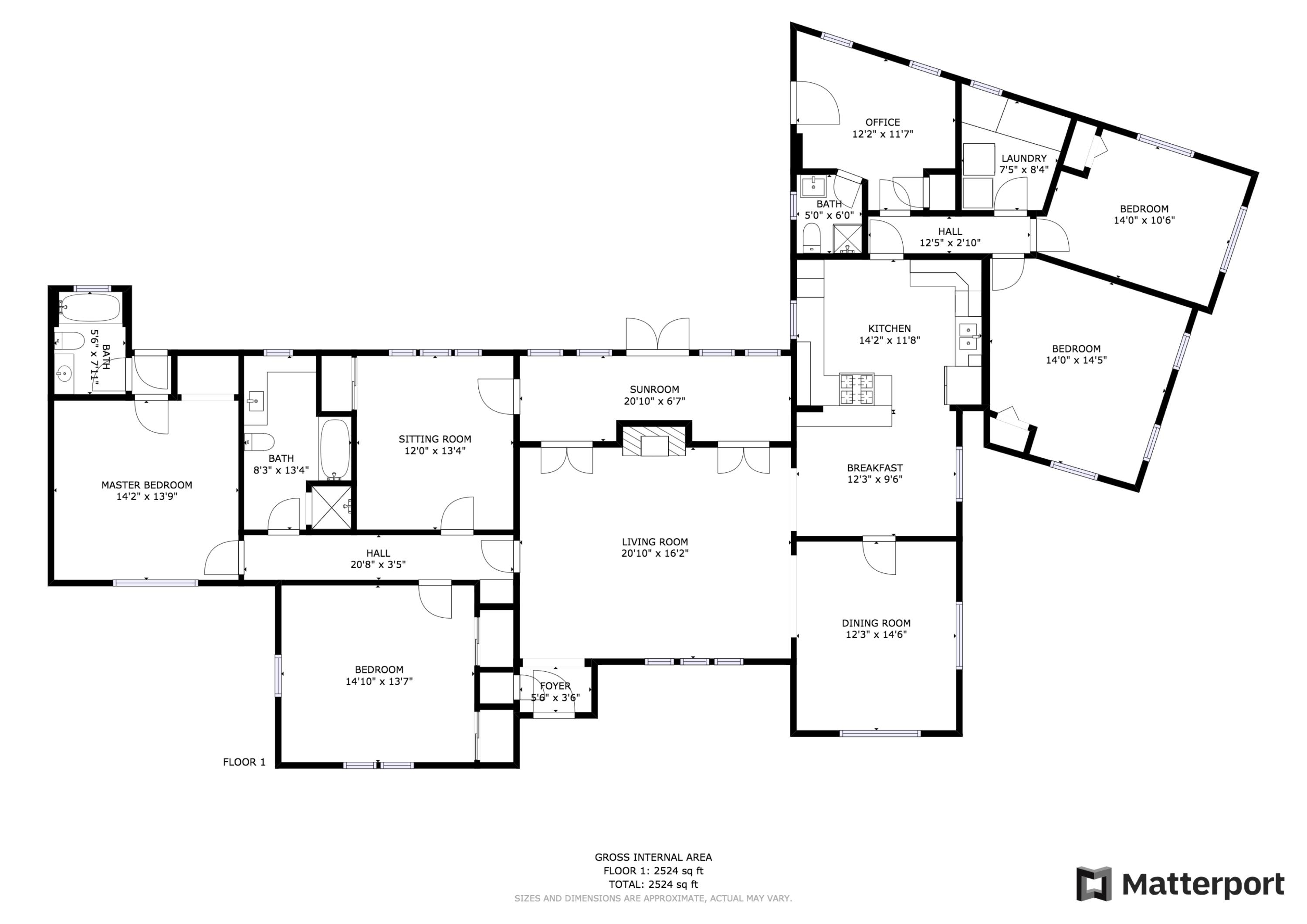 102 San Roque Road Santa Barbara, CA 93105 - Photo 20 of 20 102 San Roque Floorplan