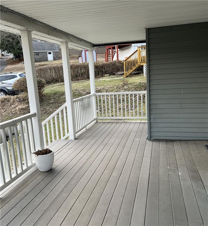 421 Butler Street Springdale, PA 15144 - Photo 29 of 30 back porch