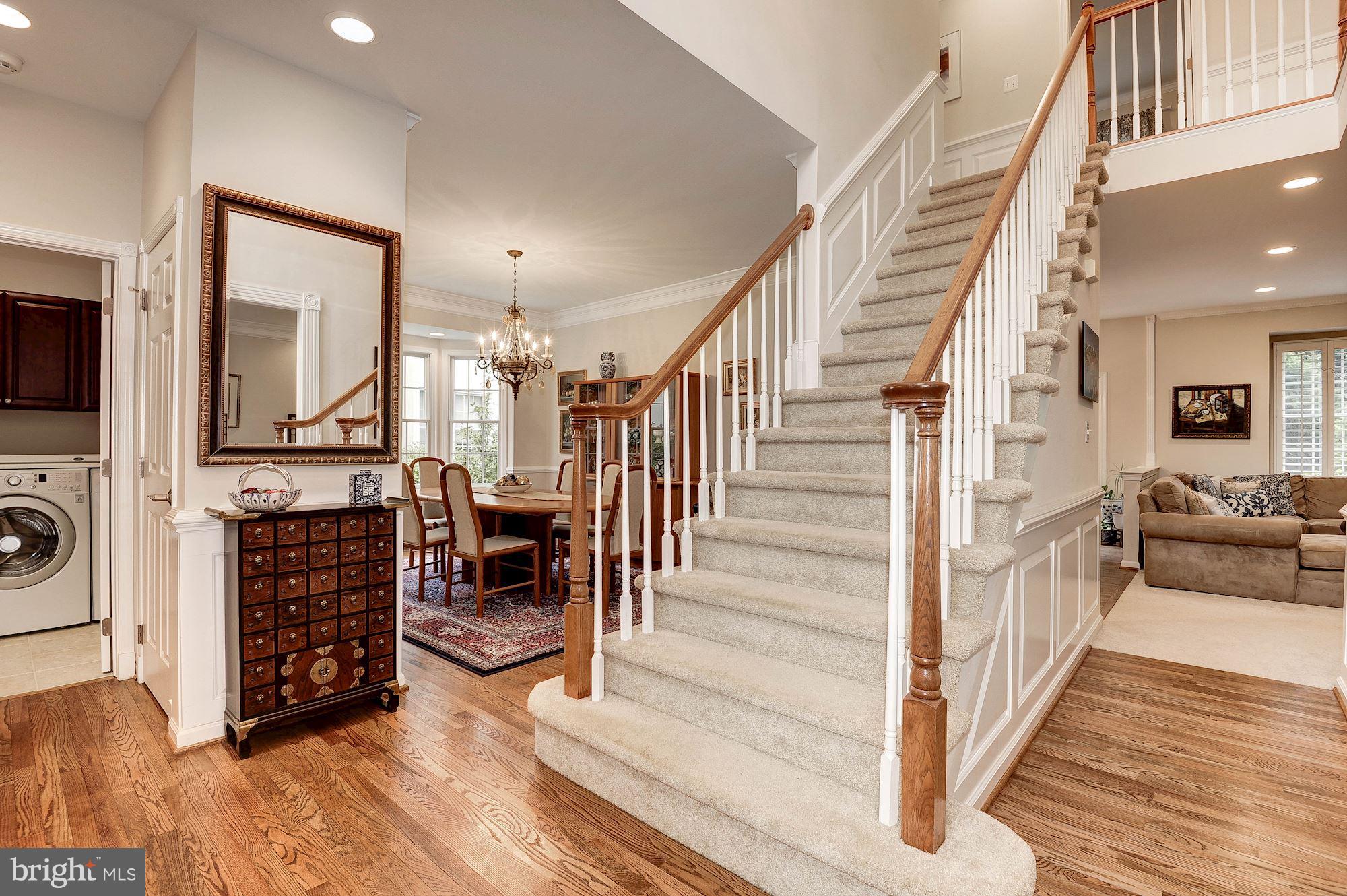 1328 Murray Downs Way Reston, VA 20194 - Photo 12 of 30 a view of entryway with livingroom and furniture