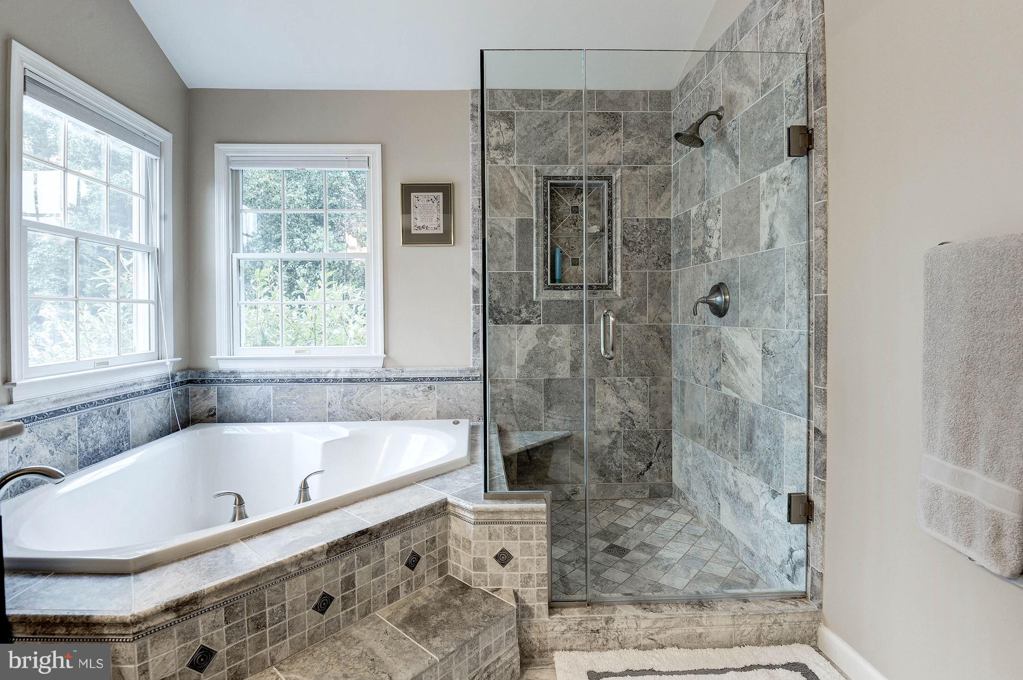 1328 Murray Downs Way Reston, VA 20194 - Photo 19 of 30 a bath tub sitting next to a shower
