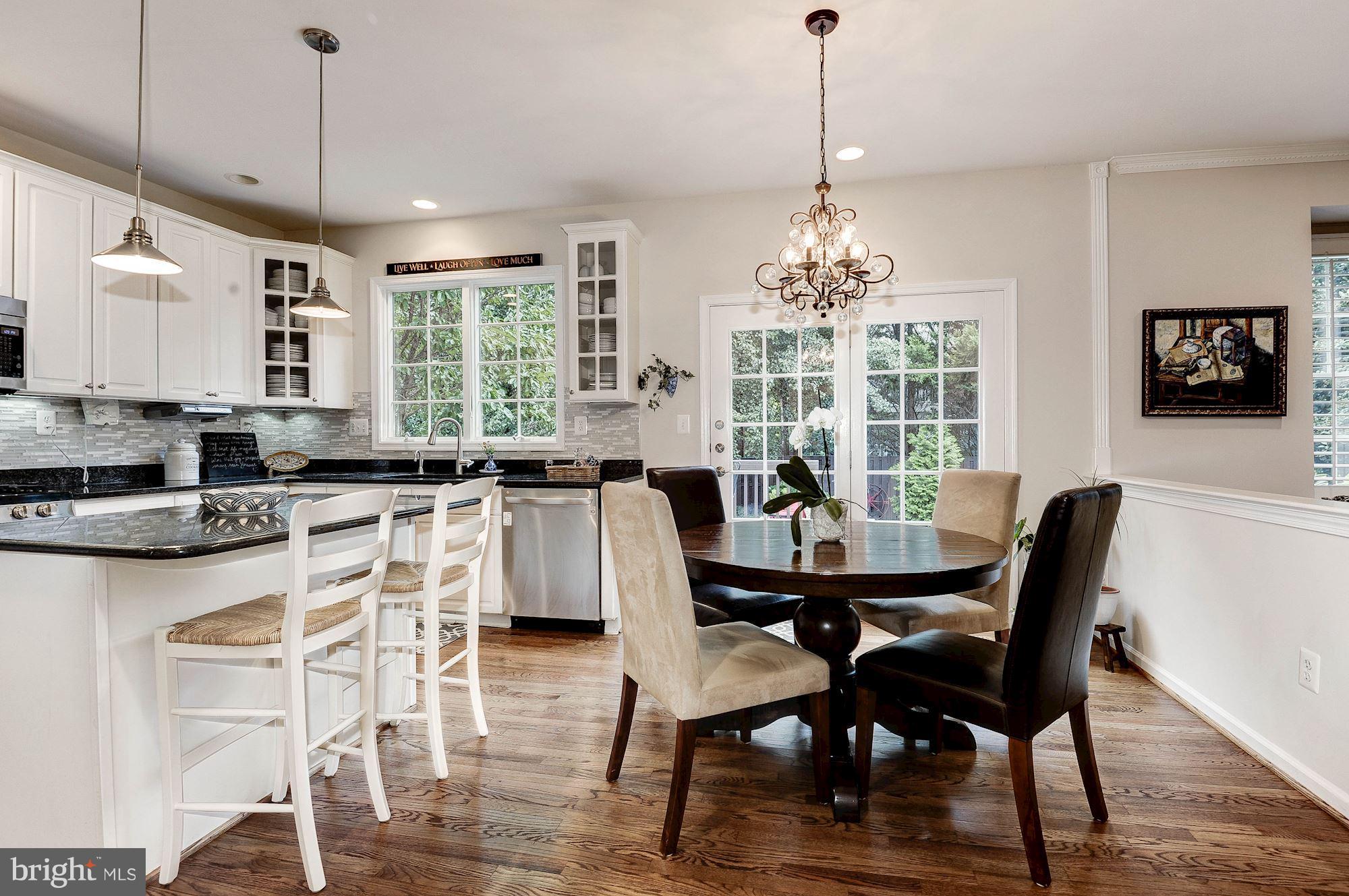 1328 Murray Downs Way Reston, VA 20194 - Photo 3 of 30 a view of a dining room with furniture window and outside view