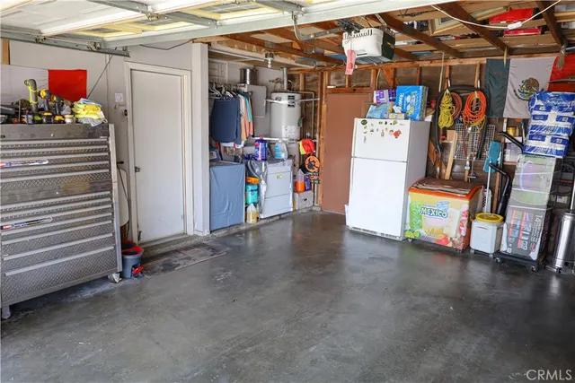 a view of storage and utility room