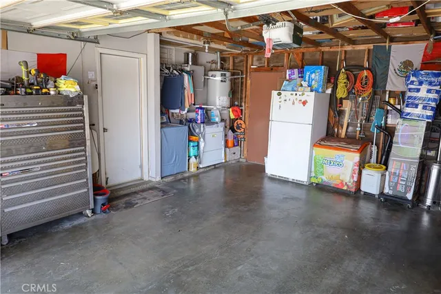 a view of storage and utility room