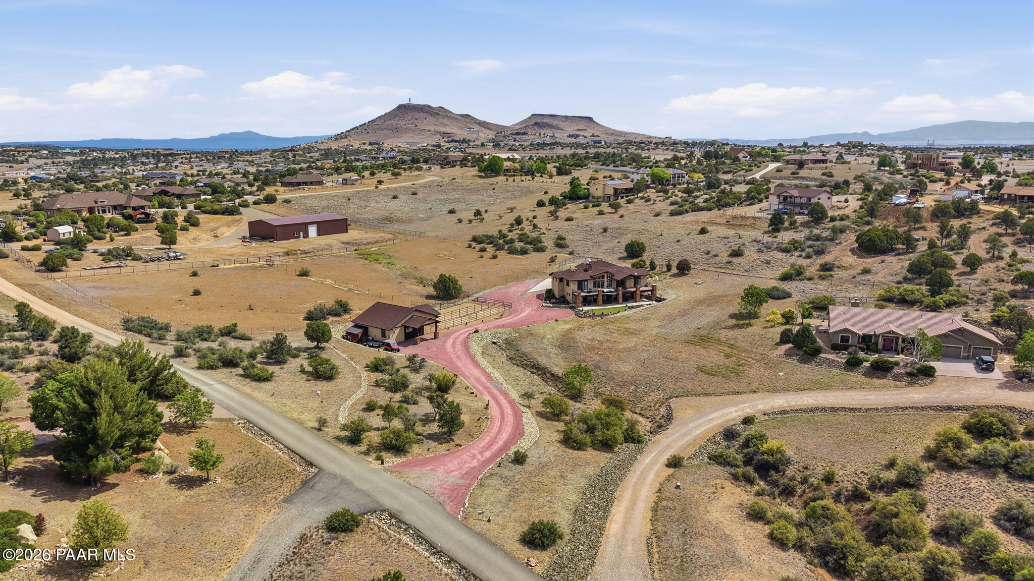 10801 Rocky Point Prescott, AZ 86305 - Photo 55 of 55 55-Aerial Back
