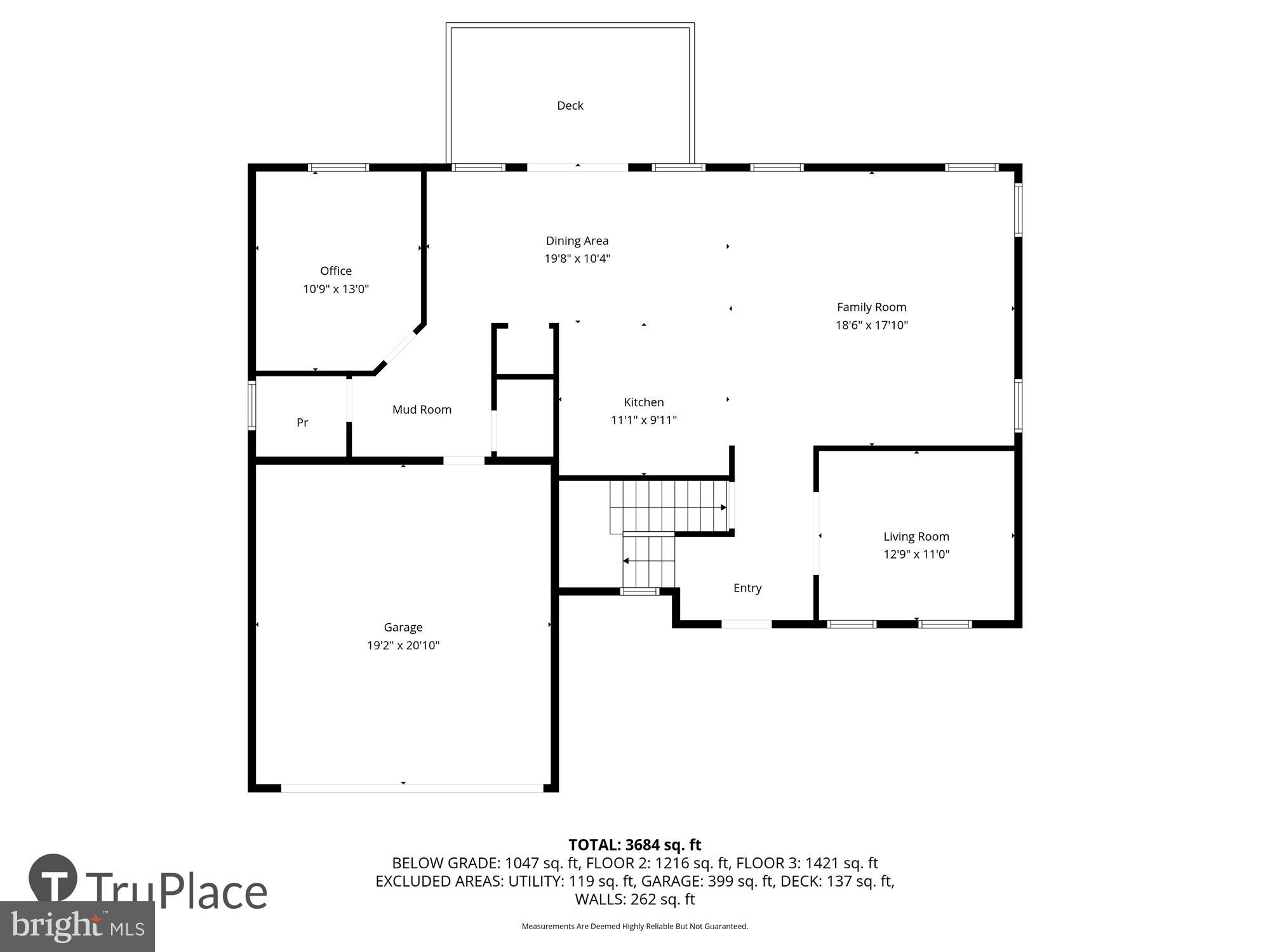 105 Driscoll Lane Stafford, VA 22554 - Photo 22 of 69 Main Level FP