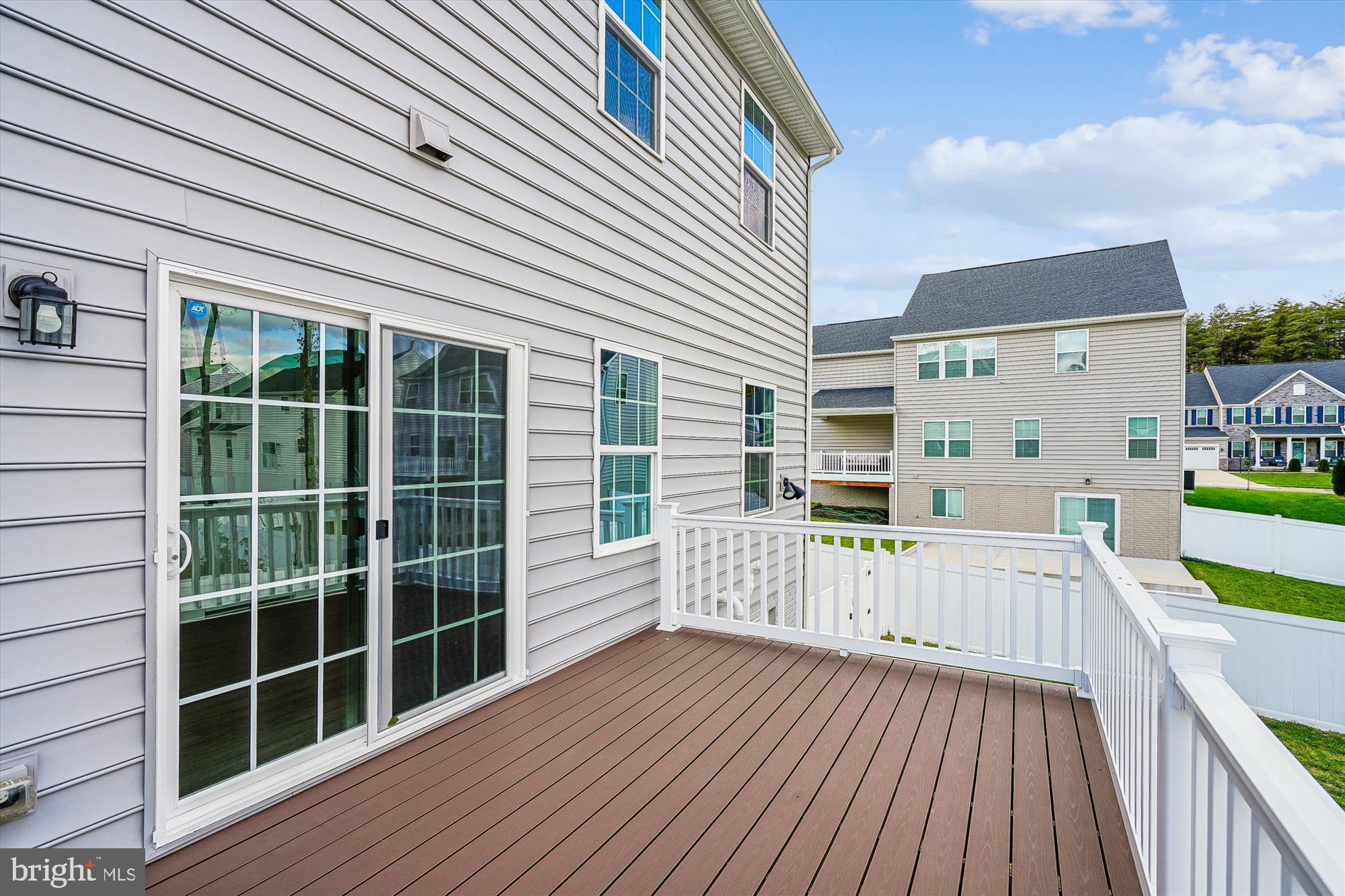 105 Driscoll Lane Stafford, VA 22554 - Photo 52 of 69 a view of balcony with furniture and wooden floor