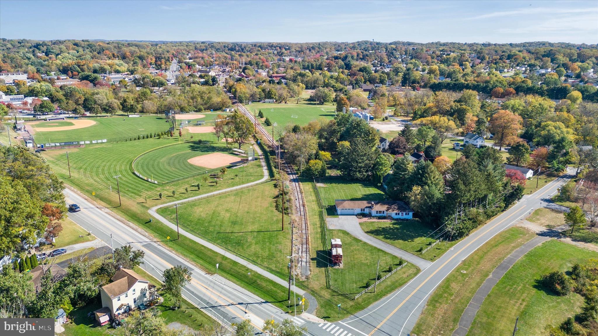 108 Evanson Road Hockessin, DE 19707 - Photo 42 of 49 an aerial view of a football ground