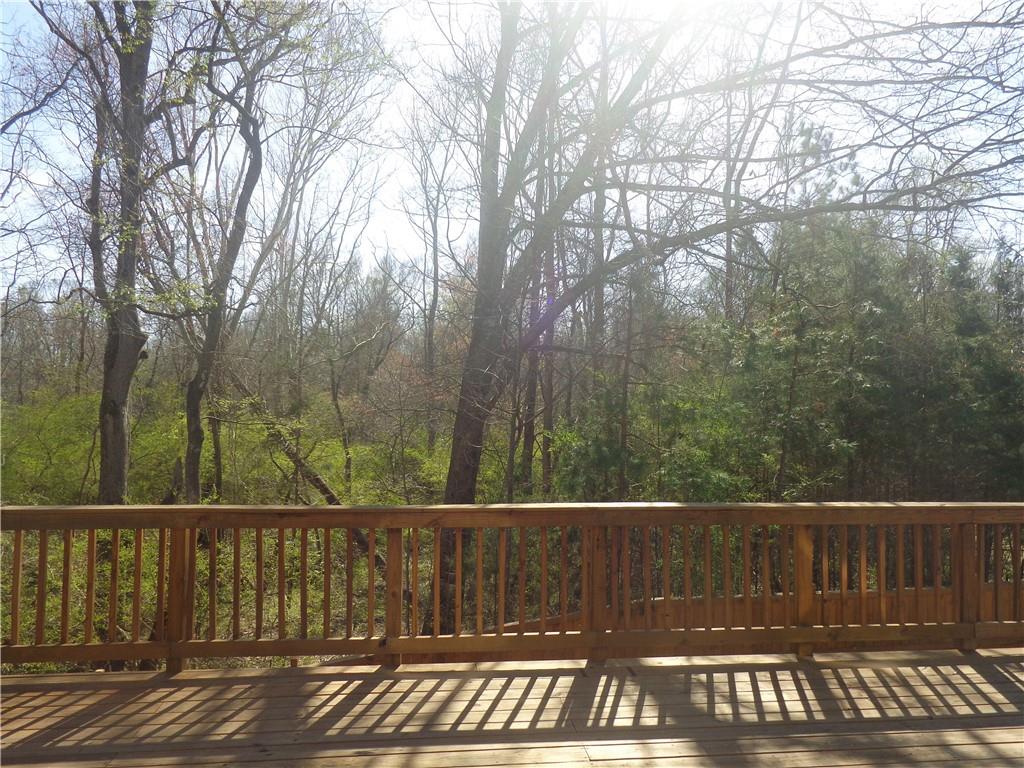 132 Russell Road Pendergrass, GA 30567 - Photo 50 of 50 a view of balcony with wooden fence