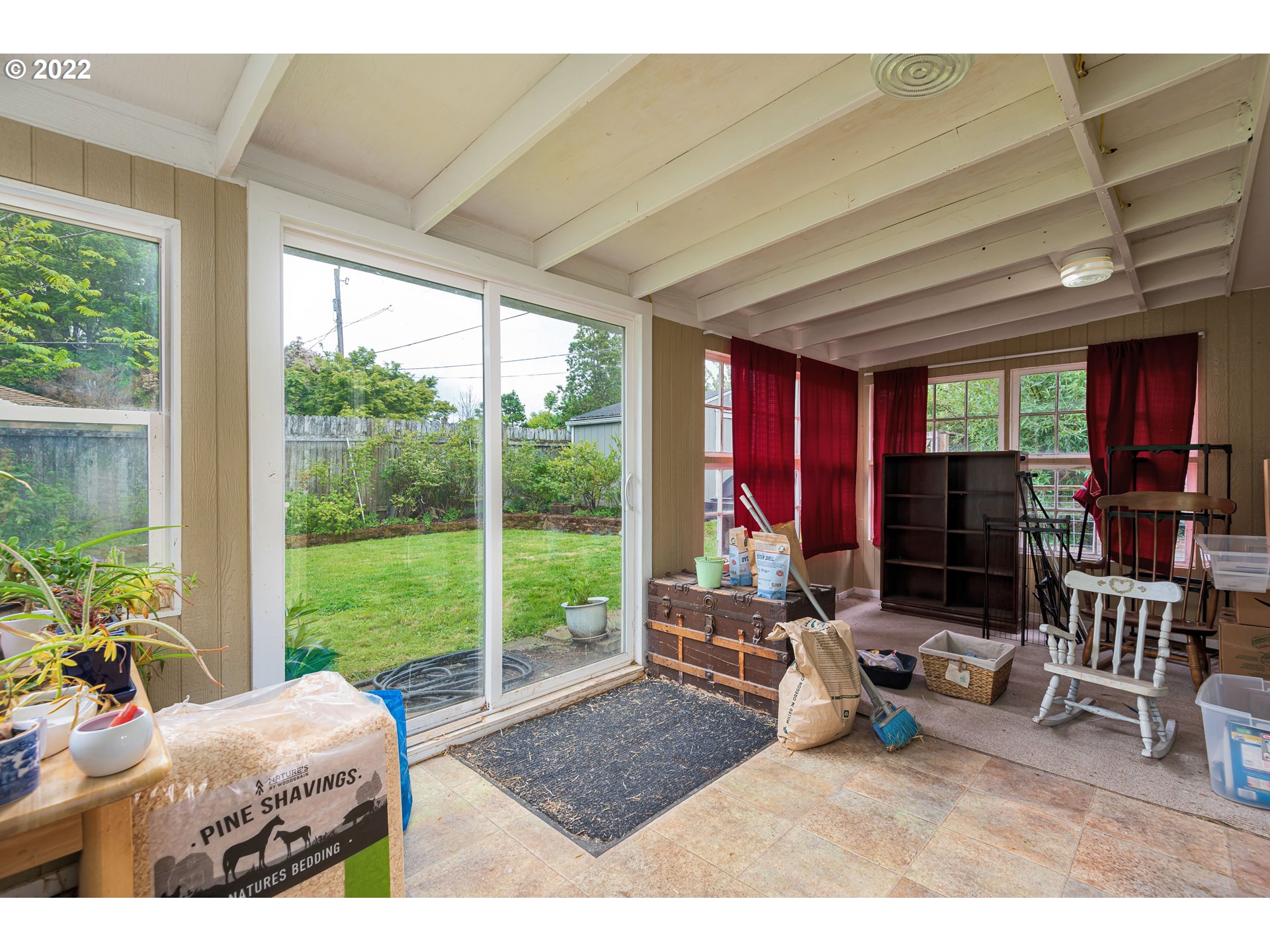 2390 Frontier Drive Eugene, OR 97401 - Photo 22 of 32 a bedroom with furniture and a large window