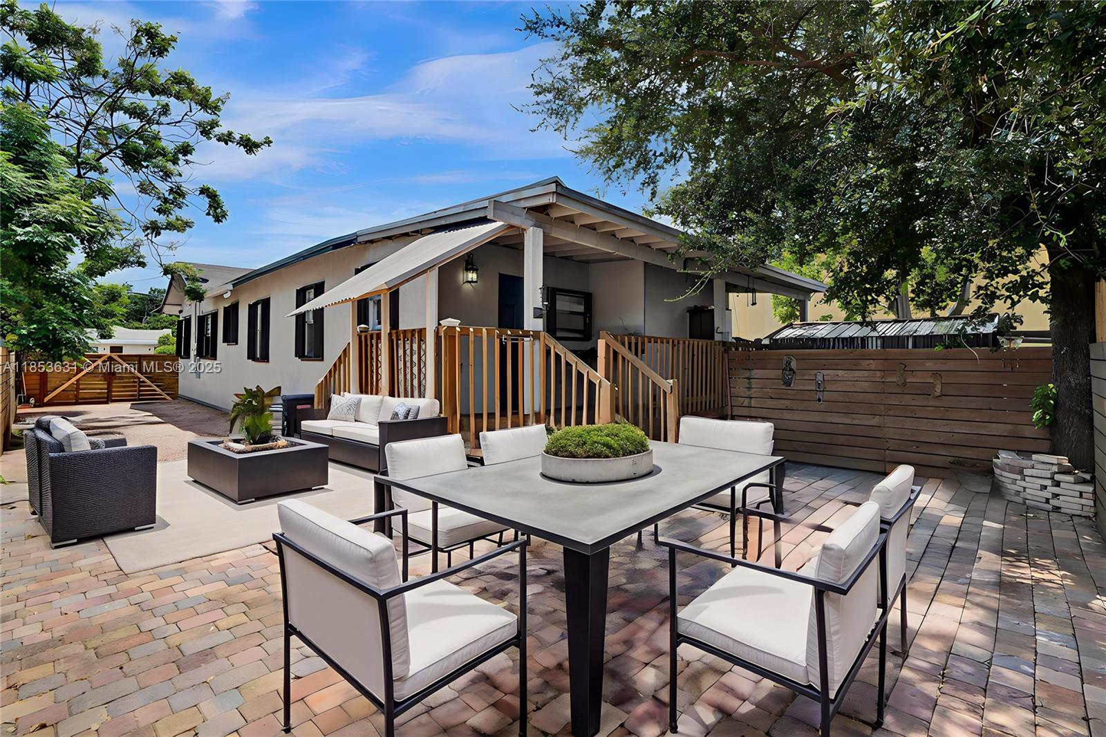 2135 Southwest 4th Street Miami, FL 33135 - Photo 20 of 28 a view of a house with backyard and sitting area