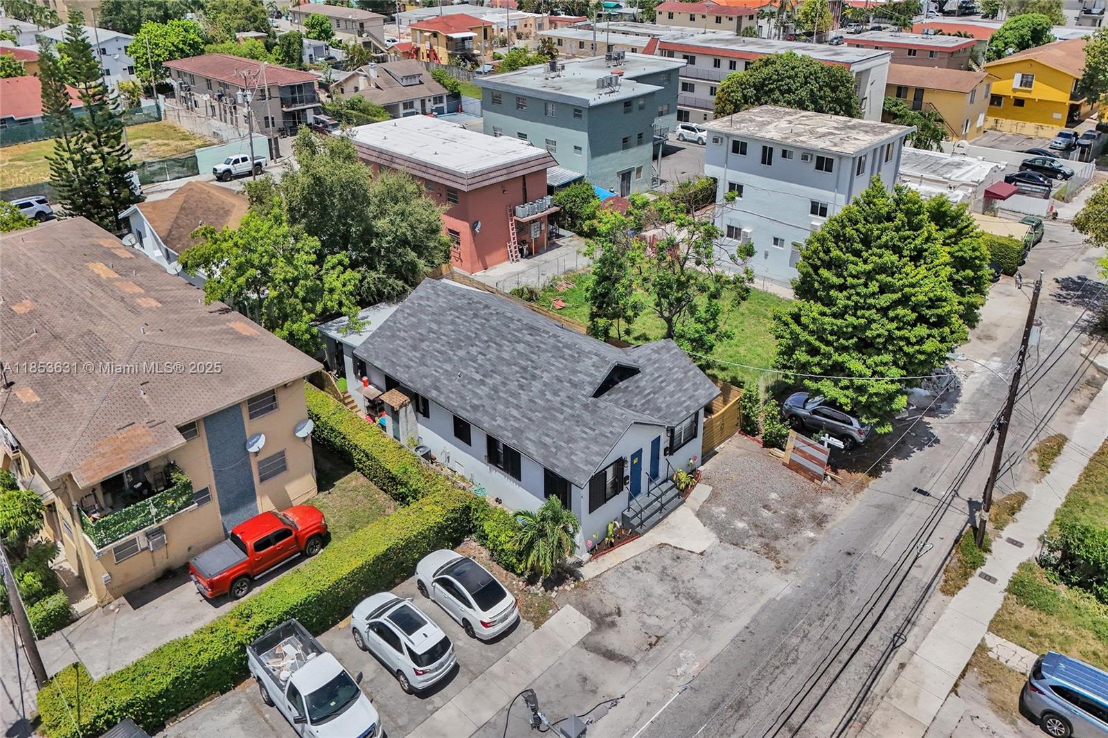 2135 Southwest 4th Street Miami, FL 33135 - Photo 25 of 28 an aerial view of a house with a garden