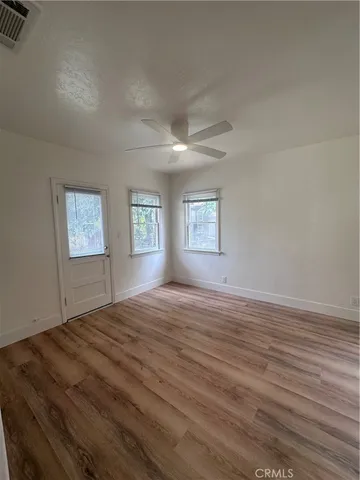 a view of wooden floor