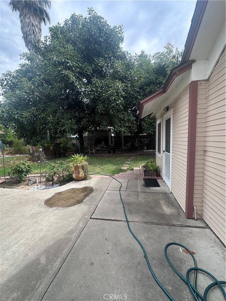 243 North Grand Street, Unit 1/2 Orange, CA 92866 - Photo 7 of 29 a view of backyard of house and trees