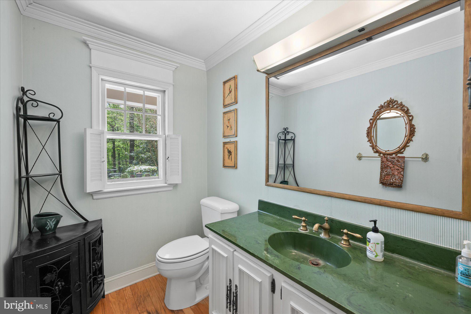11304 Skipwith Lane Potomac, MD 20854 - Photo 22 of 69 tucked away Powder Room at main level