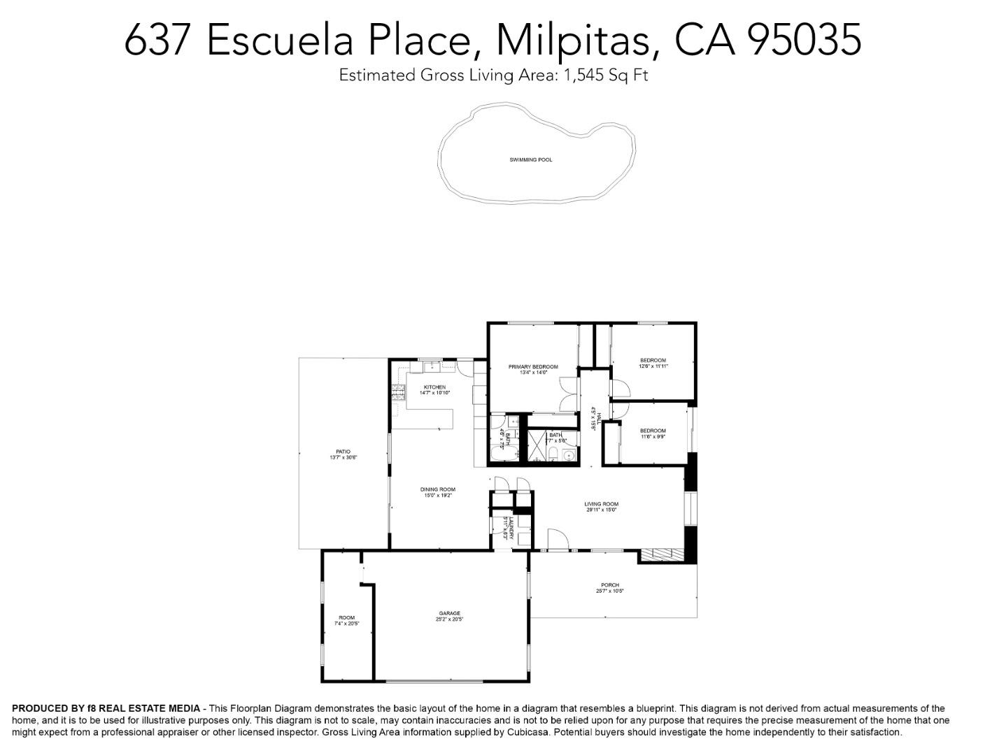 637 Escuela Place Milpitas, CA 95035 - Photo 49 of 49 a picture of a room and a white wall