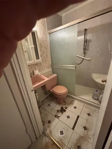 a view of water heater room