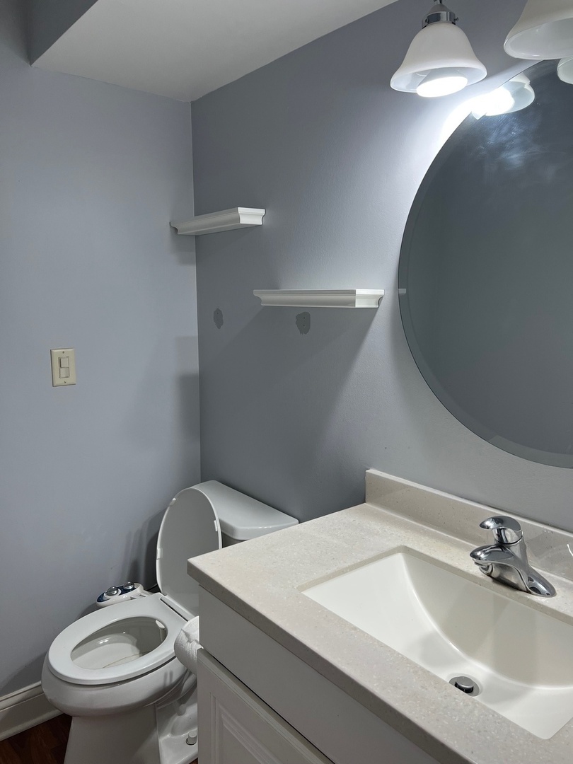 641 Surfside Point, Unit 641 Schaumburg, IL 60194 - Photo 8 of 18 a bathroom with a sink and a toilet