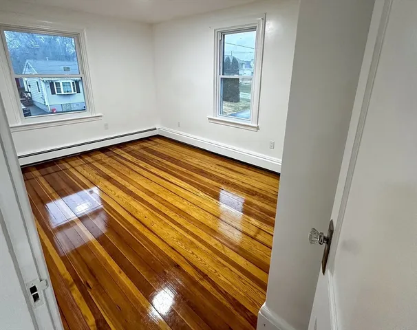 a view of wooden floor