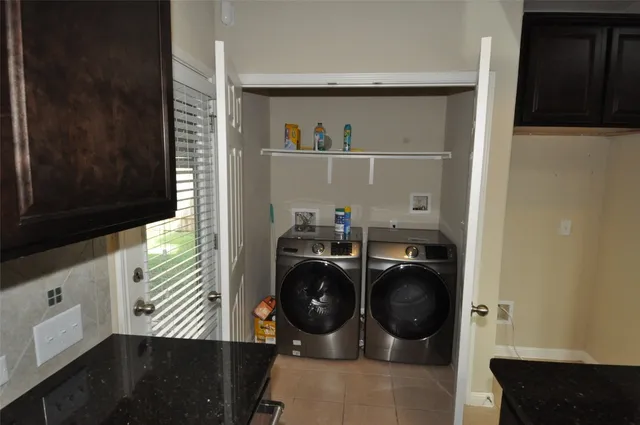 a view of washer and dryer