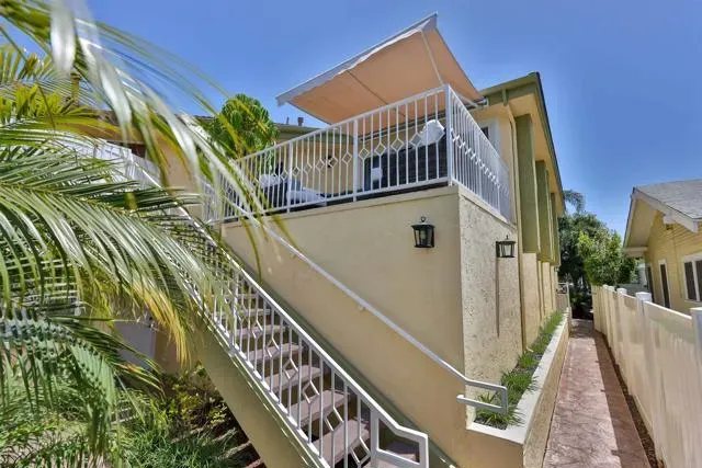 a view of outdoor space and porch