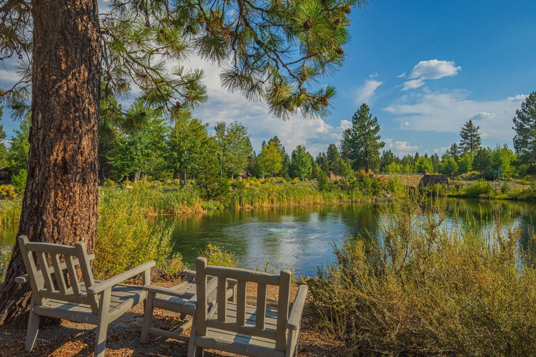56508 Dancing Rock Loop, Unit 22 Bend, OR 97707 - Photo 3 of 69 Just a few steps from this private sitting area